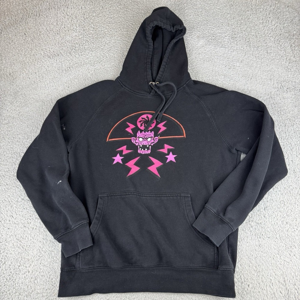 Gorillaz "Cracker Island" Tour Hoodie Mens Small Concert Hip Hop Grunge Pullover